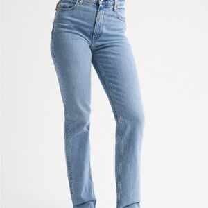 Abercrombie & Fitch Light Blue Straight Leg Jeans